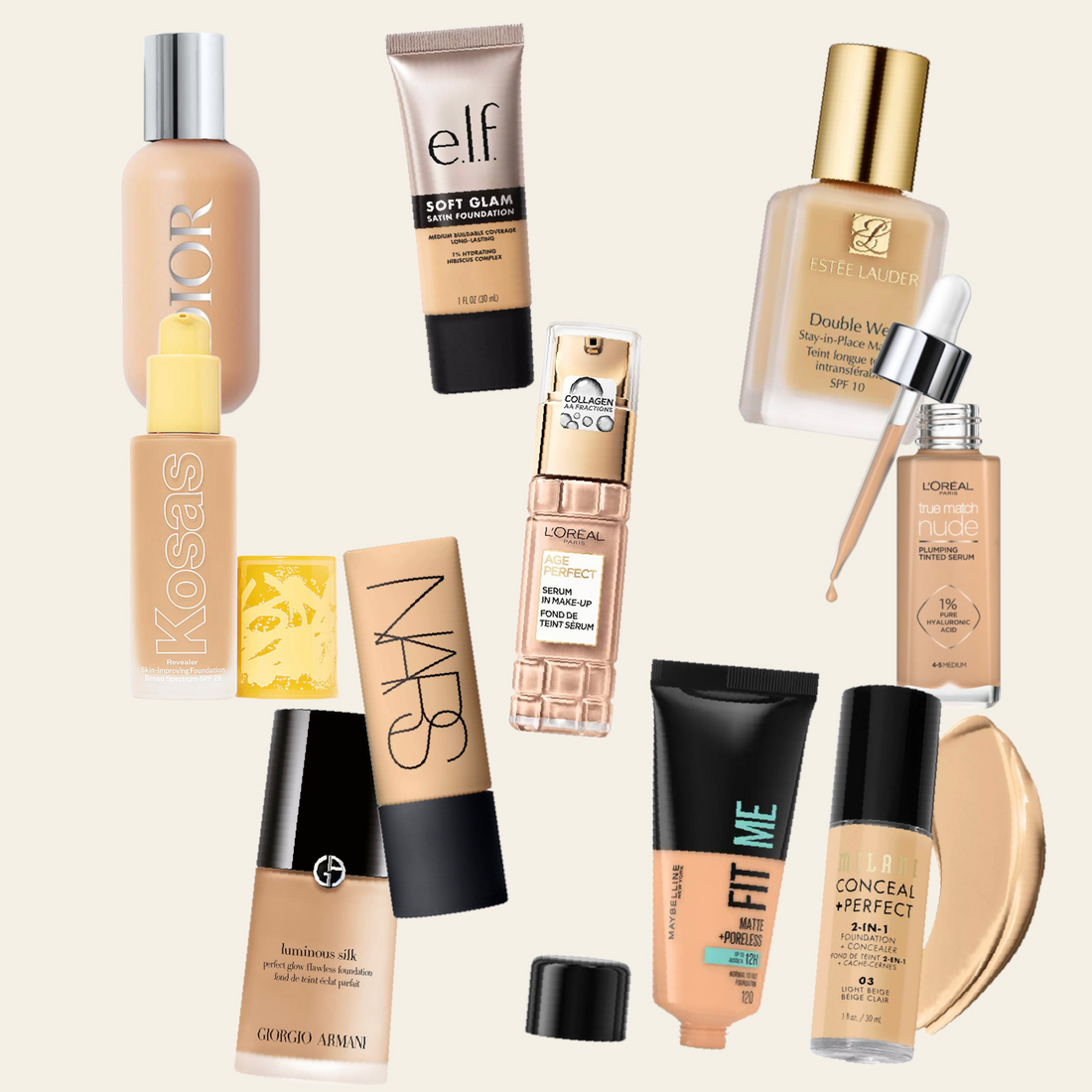 Foundations för olika hudtyper – mina favoriter!