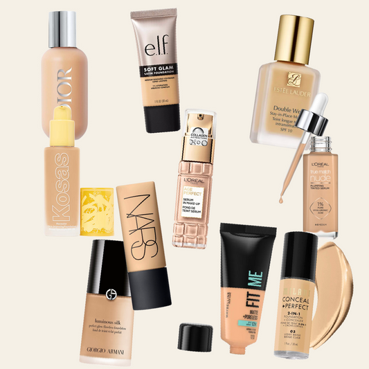 Foundations för olika hudtyper – mina favoriter!