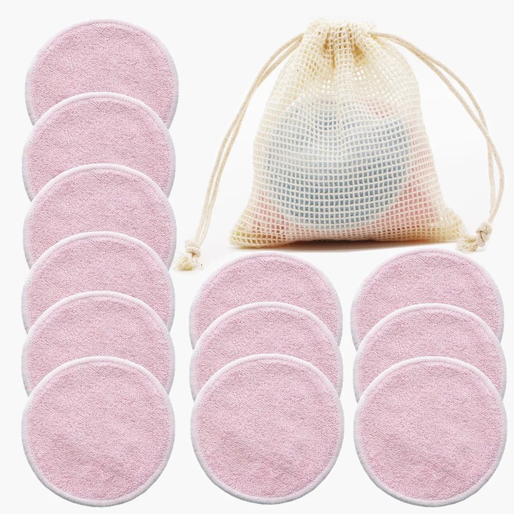 Återanvändbara bambupads – Skonsam & hållbar sminkborttagning